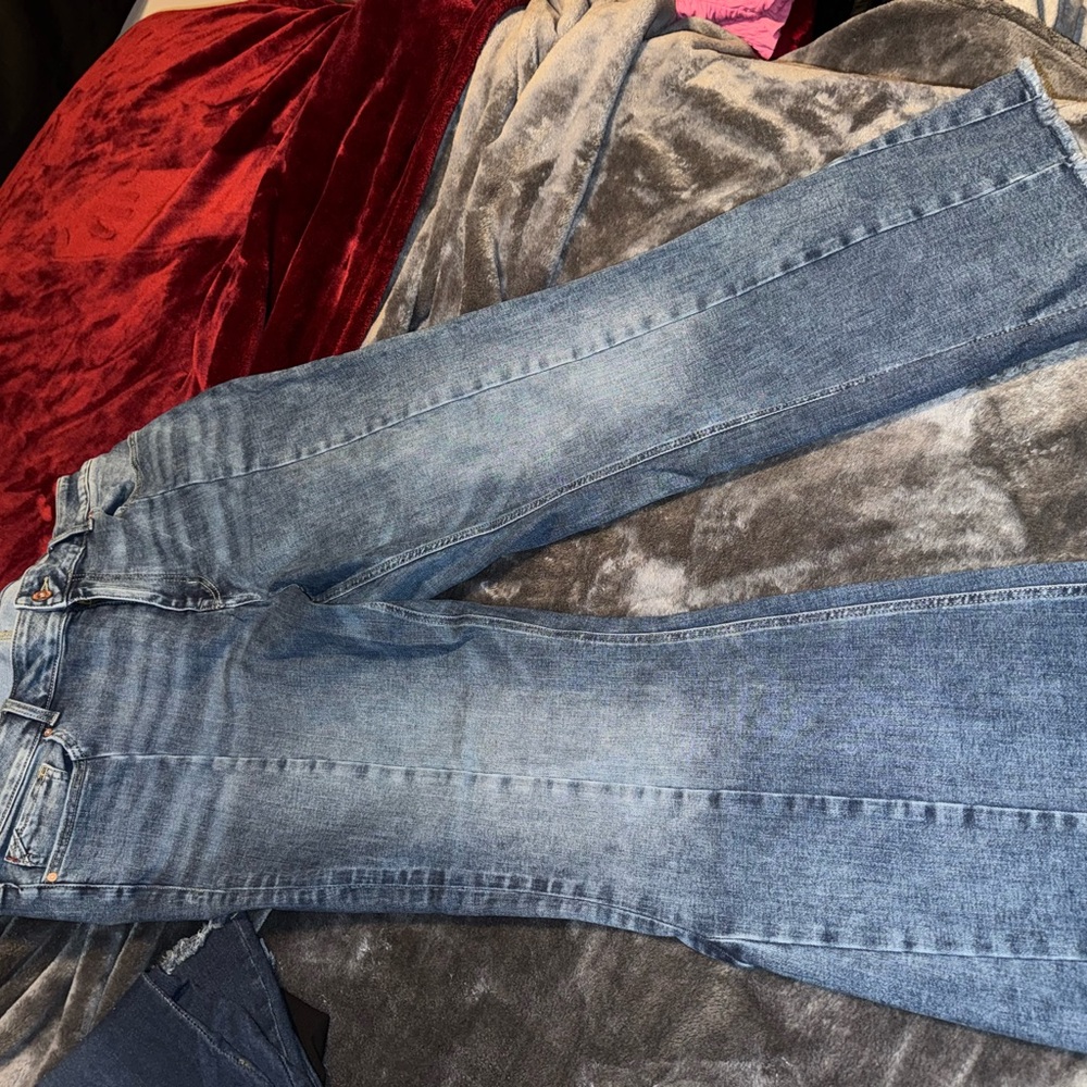 Maurices Edgely Blue Women's Flare Jeans